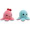 Show in main carousel: Linzy Toys Octopus Squeaky Plush Dog Toy, Pink/Blue, 5-in, 2 count slide 4 of 6