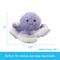 Show in main carousel: Linzy Toys Octopus Squeaky Plush Dog Toy, Purple, 18-in slide 3 of 6