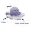 Show in main carousel: Linzy Toys Octopus Squeaky Plush Dog Toy, Purple, 18-in slide 2 of 6
