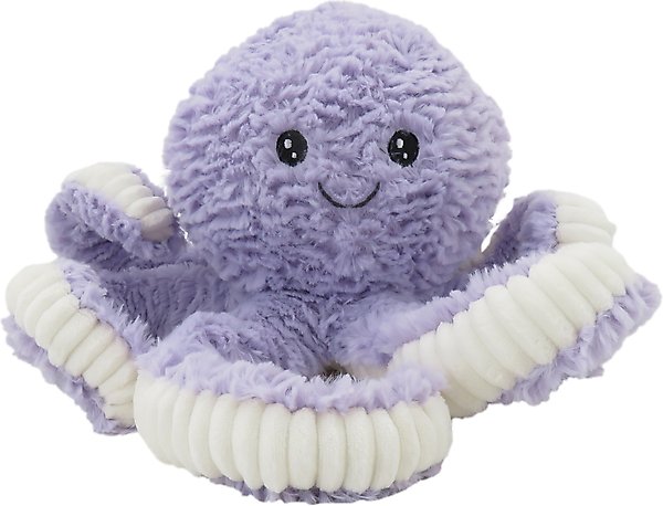 Show full view: Linzy Toys Octopus Squeaky Plush Dog Toy, Purple, 18-in slide 1 of 6