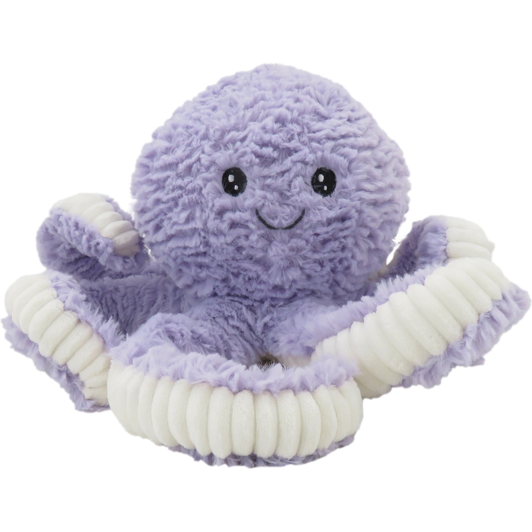 Linzy Toys Octopus Squeaky Plush Dog Toy, Purple, 18-in