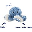 Show in main carousel: Linzy Toys Octopus Squeaky Plush Dog Toy, Blue, 18-in slide 2 of 6