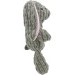 Show in main carousel: Linzy Toys Bunny Squeaky Plush Dog Toy, Gray, 12-in slide 3 of 5