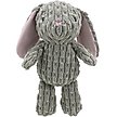 Show in main carousel: Linzy Toys Bunny Squeaky Plush Dog Toy, Gray, 12-in slide 1 of 5