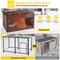 Show in main carousel: Aivituvin AIR63-IN Insulated Dog House, Brown slide 3 of 10