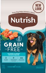 Nutrish Grain-Free Salmon & Sweet Potato Recipe Dry Dog Food, 11.5-lb bag (Rachael Ray)