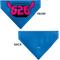 Show in main carousel: Buckle-Down Disney Stitch Experiment 626 Slip-On Dog Bandana, Blue slide 3 of 6