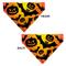 Show in main carousel: Buckle-Down Halloween Bats & Jack O Lanterns Pumpkins Slip-On Dog Bandana, Orange slide 3 of 6