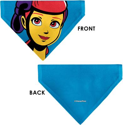 Show full view: Buckle-Down Disney Toy Story Bo Peep Face Pop Art Slip-On Dog Bandana slide 3 of 6