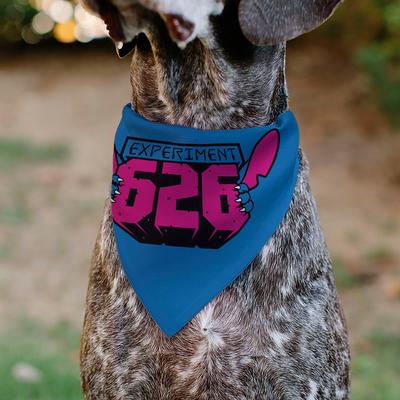 Show full view: Buckle-Down Disney Stitch Experiment 626 Slip-On Dog Bandana, Blue slide 4 of 6