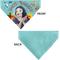 Show in main carousel: Buckle-Down Disney Snow White Sweet Natured Slip-On Dog Bandana, Blue slide 4 of 7