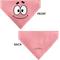 Show in main carousel: Buckle-Down SpongeBob SquarePants Patrick Star Close Up Slip-On Dog Bandana, Pink slide 3 of 6