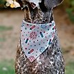 Show in main carousel: Buckle-Down Stars & Stripes Fireworks Slip-On Dog Bandana, White slide 4 of 6