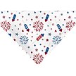 Show in main carousel: Buckle-Down Stars & Stripes Fireworks Slip-On Dog Bandana, White slide 2 of 6