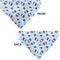 Show in main carousel: Buckle-Down Stars & Stripes Desserts Scattered Slip-On Dog Bandana, Blue slide 3 of 6
