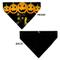 Show in main carousel: Buckle-Down Jack O Lanterns Haunted House Slip-On Dog Bandana, Yellow slide 3 of 6