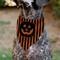 Show in main carousel: Buckle-Down Jack O Lantern Pumpkin Stripe Slip-On Dog Bandana, Orange slide 4 of 6