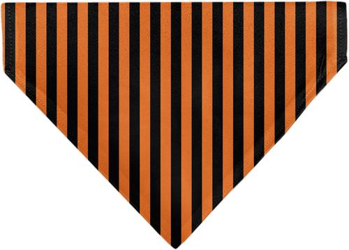 Show full view: Buckle-Down Jack O Lantern Pumpkin Stripe Slip-On Dog Bandana, Orange slide 2 of 6
