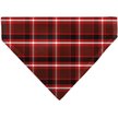 Show in main carousel: Buckle-Down Holiday Pajama Plaid Slip-On Dog Bandana, Red/Black/White slide 1 of 6
