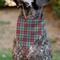Show in main carousel: Buckle-Down Christmas Holiday Pajama Plaid Slip-On Dog Bandana, Beige/Red/Green slide 4 of 6