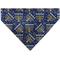 Show in main carousel: Buckle-Down Hanukkah Holiday Menorah Slip-On Dog Bandana, Blue slide 1 of 6