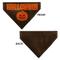 Show in main carousel: Buckle-Down Halloween Jack O Lantern Pumpkin Slip-On Dog Bandana, Black slide 4 of 7