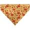 Show in main carousel: Buckle-Down Fall Harvest Pumpkins & Flowers Collage Slip-On Dog Bandana, Brown slide 1 of 6