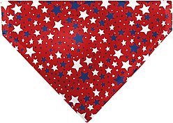 Buckle-Down Americana Stars Slip-On Dog Bandana, Red