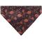 Show in main carousel: Buckle-Down Fall Harvest Pumpkins & Flowers Collage Slip-On Dog Bandana, Purple slide 1 of 6