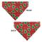 Show in main carousel: Buckle-Down Christmas Trees Stars Slip-On Dog Bandana, Red slide 3 of 6