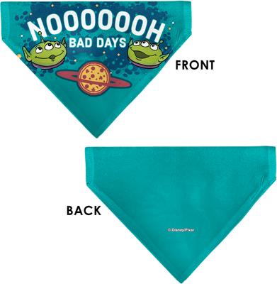 Show full view: Buckle-Down Disney Toy Story Aliens Noh Bad Days Slip-On Dog Bandana slide 3 of 6