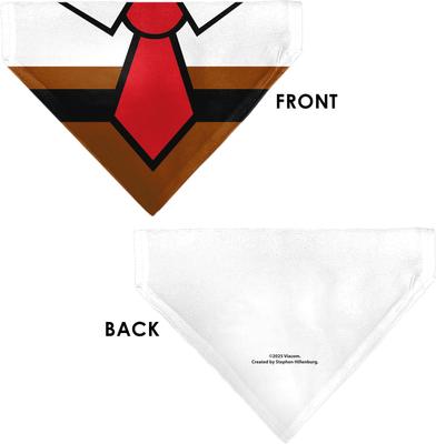 Show full view: Buckle-Down SpongeBob SquarePants Tie Outfit Close Up Slip-On Dog Bandana slide 3 of 6
