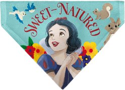 Buckle-Down Disney Snow White Sweet Natured Slip-On Dog Bandana, Blue