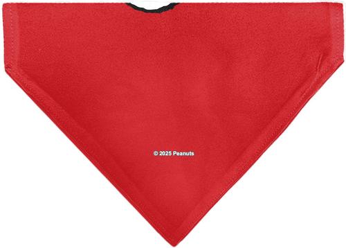 Show full view: Buckle-Down Peanuts Snoopy Smiling Slip-On Dog Bandana, Red slide 2 of 6