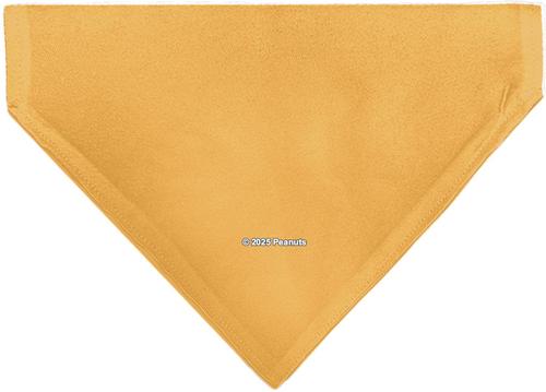 Show full view: Buckle-Down Peanuts Marcie Smiling Slip-On Dog Bandana, Yellow slide 3 of 7