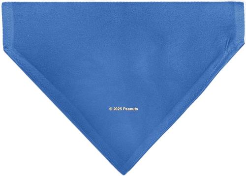 Show full view: Buckle-Down Peanuts Lucy van Pelt Smiling Slip-On Dog Bandana, Blue slide 2 of 6