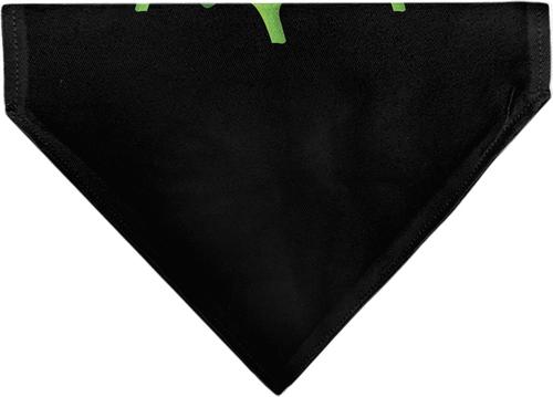 Show full view: Buckle-Down Jack O Lanterns Haunted House Slip-On Dog Bandana, Yellow slide 2 of 6