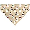 Show in main carousel: Buckle-Down Holiday Snowman Poses Slip-On Dog Bandana, Tan slide 2 of 6