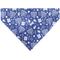 Show in main carousel: Buckle-Down Hanukkah Holiday Symbols Slip-On Dog Bandana, Blue slide 1 of 6