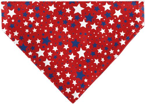 Show full view: Buckle-Down Americana Stars Slip-On Dog Bandana, Red slide 2 of 6