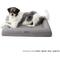 Show in main carousel: Nandog Memory Foam Orthopedic Dog Bed, Gray, Large slide 3 of 7