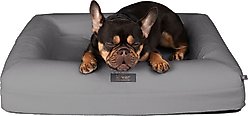 Nandog Memory Foam Orthopedic Dog Bed, Gray, Medium