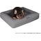 Show in main carousel: Nandog Memory Foam Orthopedic Dog Bed, Gray, Medium slide 2 of 5