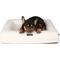 Show in main carousel: Nandog Memory Foam Orthopedic Dog Bed, White, Medium slide 1 of 5