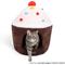 Show in main carousel: Nandog Prive Collection Chocolate Cupcake Dog & Cat Bed slide 3 of 9