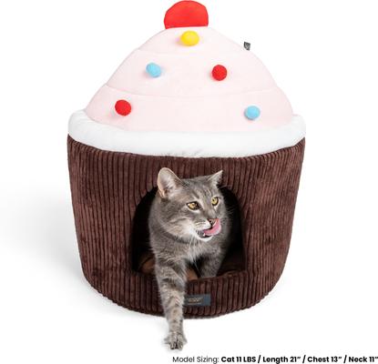 Show full view: Nandog Prive Collection Chocolate Cupcake Dog & Cat Bed slide 3 of 9
