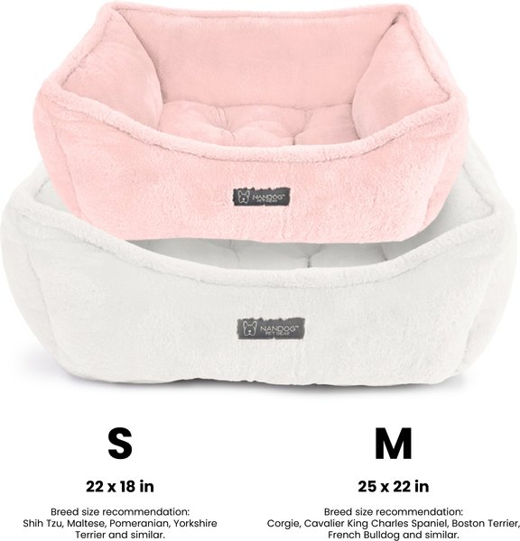 Show full view: Nandog Cloud Collection Dog & Cat Bed, Pearl River Grey slide 5 of 6