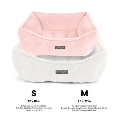 Show full view: Nandog Cloud Collection Dog & Cat Bed, Pearl White slide 6 of 7