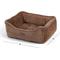 Show in main carousel: Nandog Cloud Collection Dog & Cat Bed, Mocha Brown slide 4 of 6