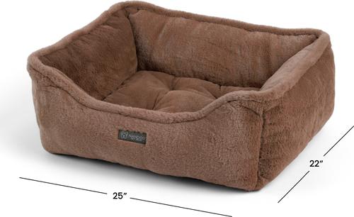 Show full view: Nandog Cloud Collection Dog & Cat Bed, Mocha Brown slide 4 of 6